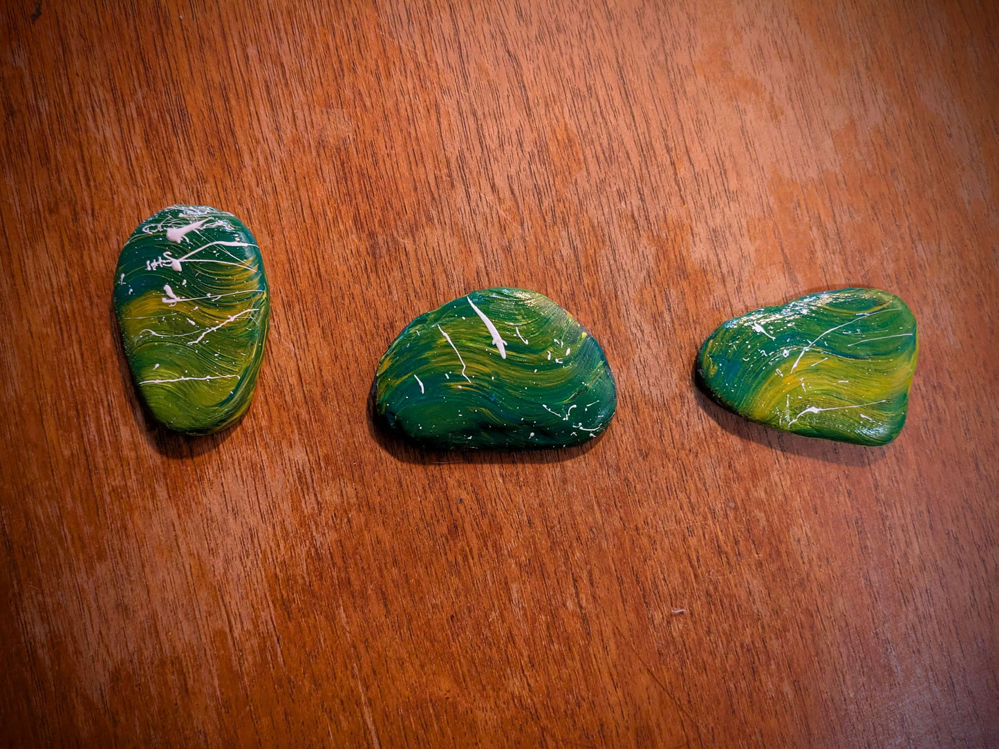 Hand Painted Flow Stones
