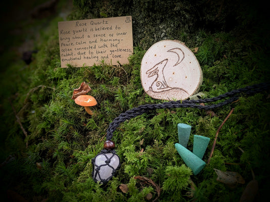 Rose Quartz Nature Grounding Set