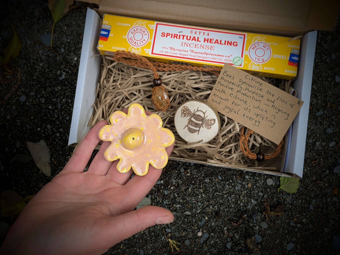 Product page for ‘Positive Energy Ritual’ on Grounded Tranquility website, featuring a curated spiritual ritual kit designed to promote calm, grounding, and positive energy through intentional wellness items and mindful practice.